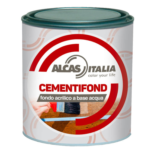 Fondo per legno all'acqua per esterni ed interni 750 ML - Cementifond Alcas Italia