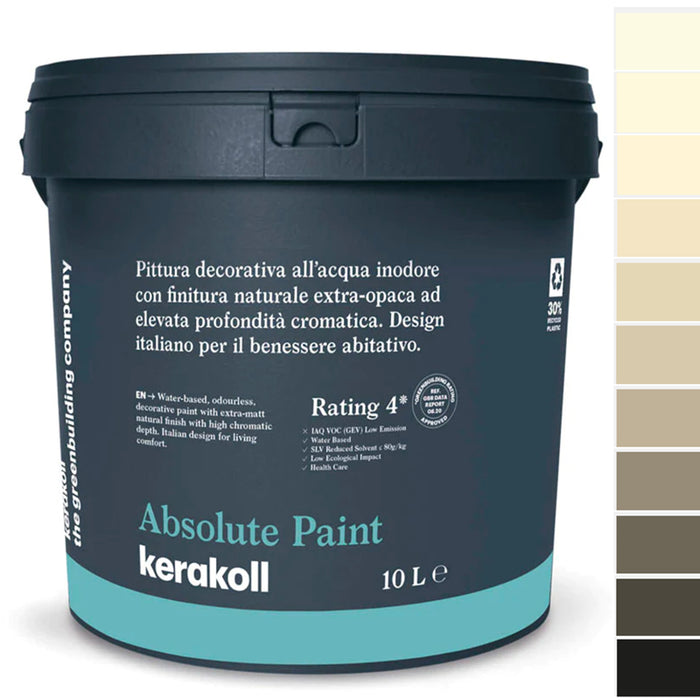 Pittura decorativa all'acqua Colorata MODERN YELLOW Color Collection - Absolute Paint Kerakoll