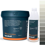 Microresina Kerakoll all’acqua per piastrelle, pavimenti, ceramica e parquet colorata con finitura laccata opaca