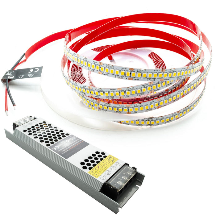 Pannello Cartongesso con profilo porta LED da incasso e DIFFUSORE - 200x12cm
