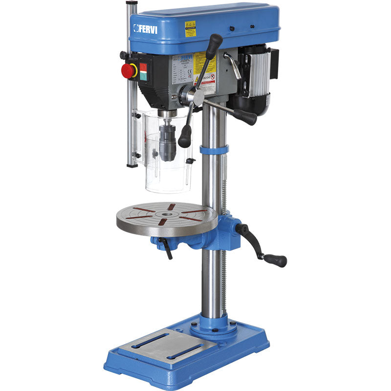 FERVI 0012 - Trapano da banco con trasmissione a cinghia 650W