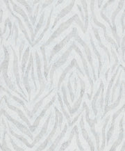 Texture ravvicinata motivo zebrato grigio e bianco carta da parati Europarati Friends 2434815