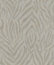 Dettaglio texture carta da parati zebrata colore tortora e sabbia collezione Friends cod. 2434816