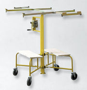 Alzalastre Telescopico per cartongesso Akifix NAP03001A Helios 4 ruote