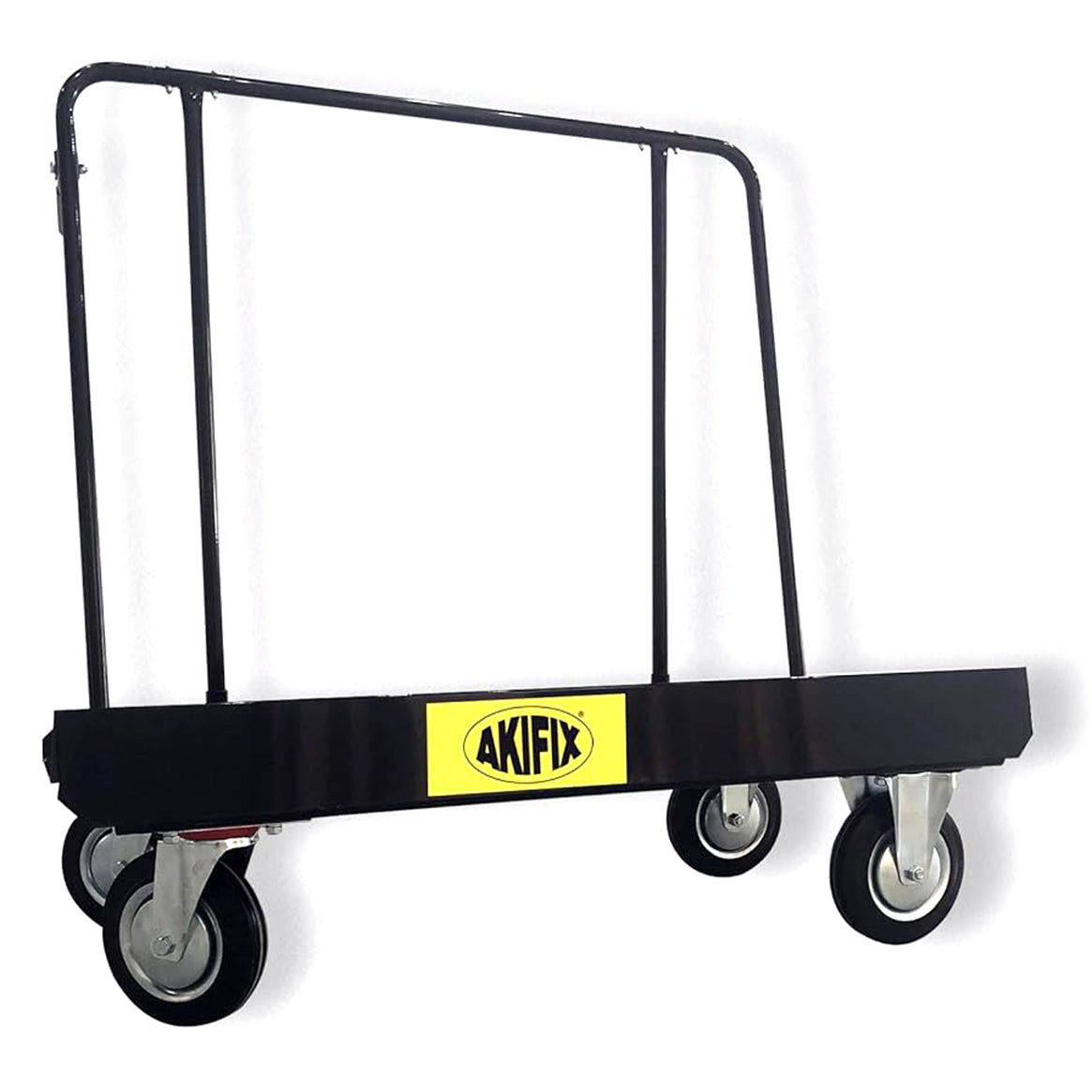 Carrello Pesante Da Cantiere Akifix NE03008 Con 4 Ruote – Robusto E Maneggevole Per Trasporto Materiali