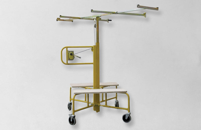 Alzalastre Telescopico per cartongesso Akifix NAP03001A Helios 4 ruote