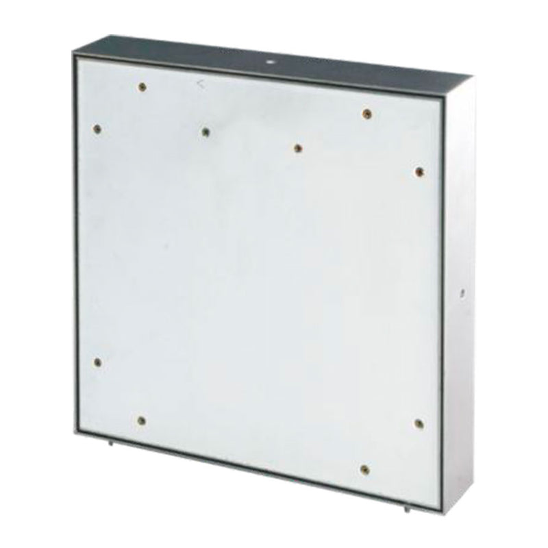 Botola di ispezione per muratura esterna Sistema MPW con telaio in alluminio e lastra cementizia