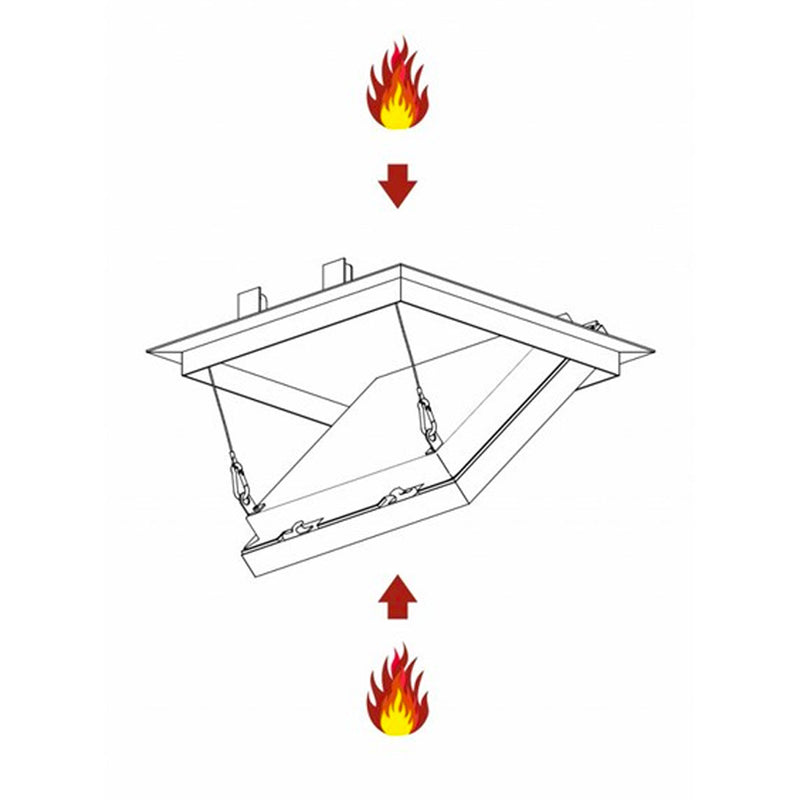 Botola d'Ispezione BDA - Antincendio EI30 & Isolamento Acustico Estremo (-42dB)