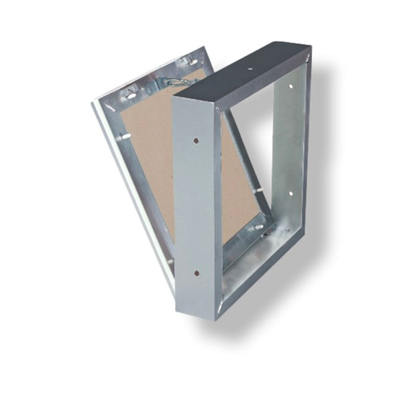 Telaio in alluminio da 60 mm per sistema MW con zanche di ancoraggio per mattoni