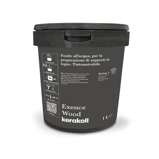 Kerakoll Exence Wood - Fondo Intermedio Uniformante per Legno 1 Litro - Gruppo Sammarro