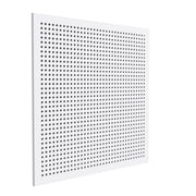 Pannello Controsoffitto 60x60 cm Fonoassorbente in Cartongesso - Akifix Kyryos Passo 16 visione laterale