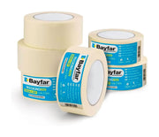 Nastro carta per pittura e mascheratura Bayfar 50mm, carta gommata professionale per interni