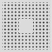Akifix Kyryos PASSO 16 ACCESSORI QUADRATO 15x15 - Pannello Controsoffitto 60x60 cm Fonoassorbente in Cartongesso - 