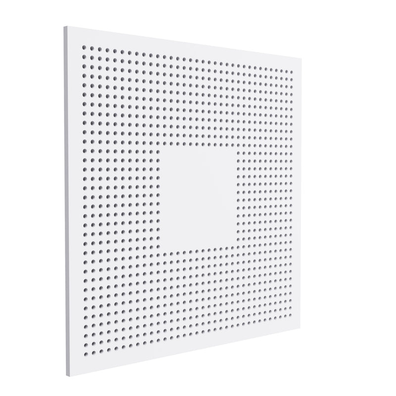 Vista laterale del pannello per controsoffitto Akifix Kyryos PASSO 16 ACCESSORI QUADRATO 20x20