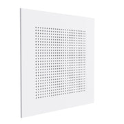 Pannello Controsoffitto 60x60 cm Fonoassorbente in Cartongesso - Akifix Kyryos Passo 16 FASCIA vista laterale

