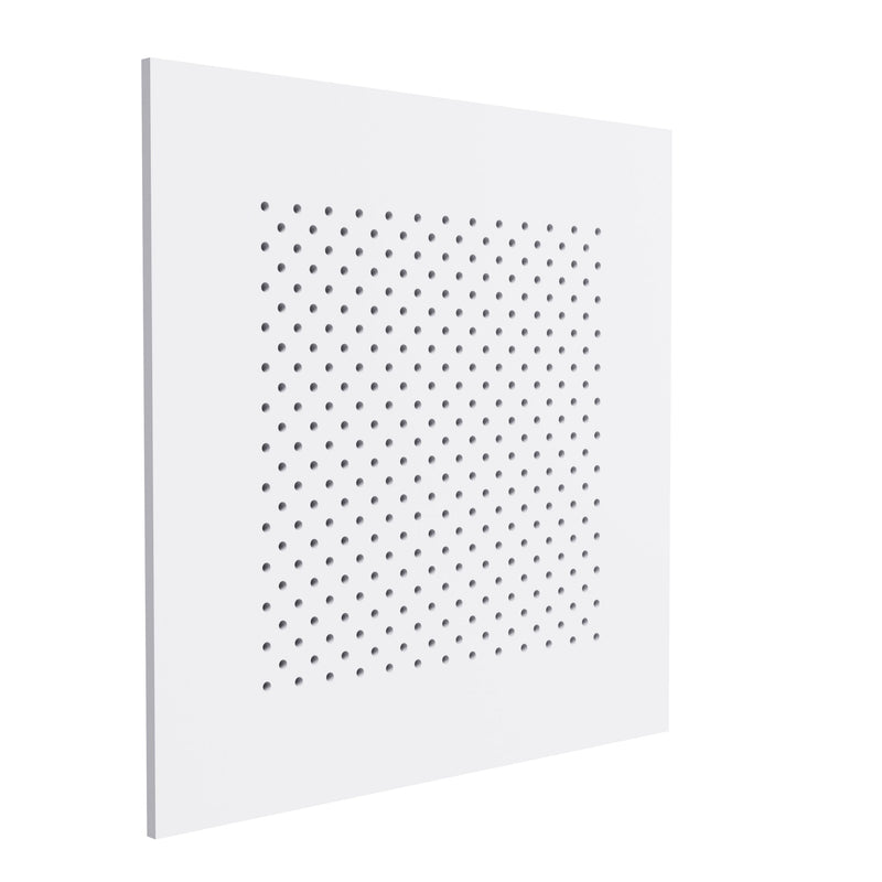 Vista laterale del Pannello per  Controsoffitto 60x60 cm Fonoassorbente Akifix Kyryos Passo 32 DIAGONALE FASCIA