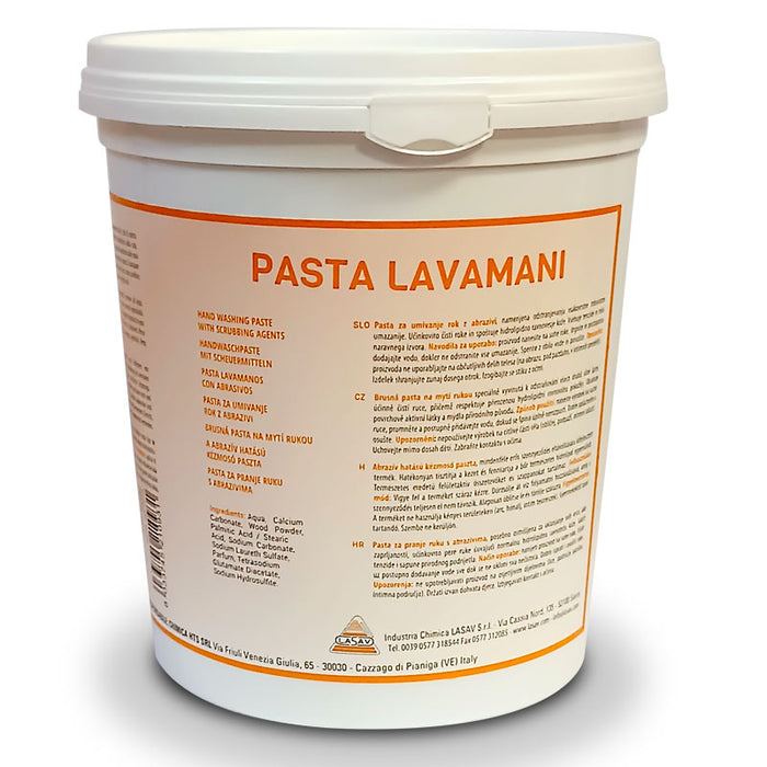 Pasta Lavamani professionale 1 kg sgrassante biodegradabile scrubbing paste