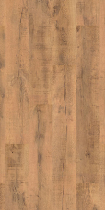 Doga di pavimento in laminato da 8 mm, colorazione marrone, con aspetto di legno consumato e crepe naturali BAUFLOOR PERSIA
