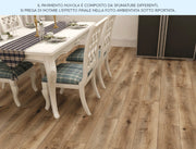 Pavimento SPC effetto legno 6mm con materassino integrato - Baufloor NUVOLA 2,68 mq foto ambientata