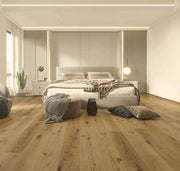 Pavimento SPC effetto legno 6mm con materassino integrato - Baufloor PAPIRO 1,98 mq foto ambientata