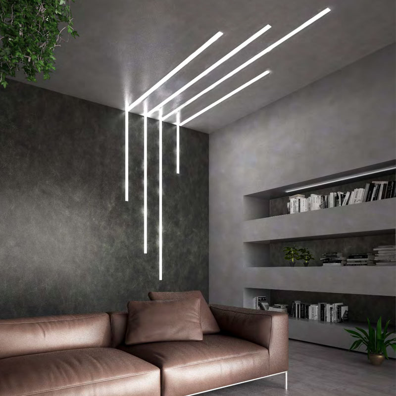 Taglio luce led in cartongesso su lastra Diamant ad elevata resistenza e fuoco