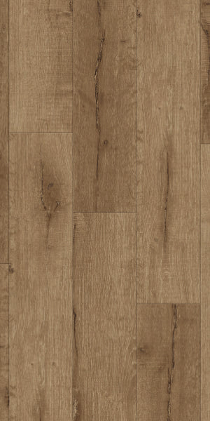 Dettaglio pavimento SPC BauFloor ORO con tappetino acustico integrato