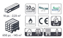 Pavimento SPC 5mm Baufloor Sabbia Caratteristiche tecniche