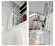 Meccanismo motorizzato scala a pantografo elettrica per soppalco Starlux Elegant