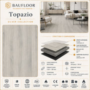 Scheda tecnica pavimento SPC Baufloor Topazio 5 mm Silver Collection