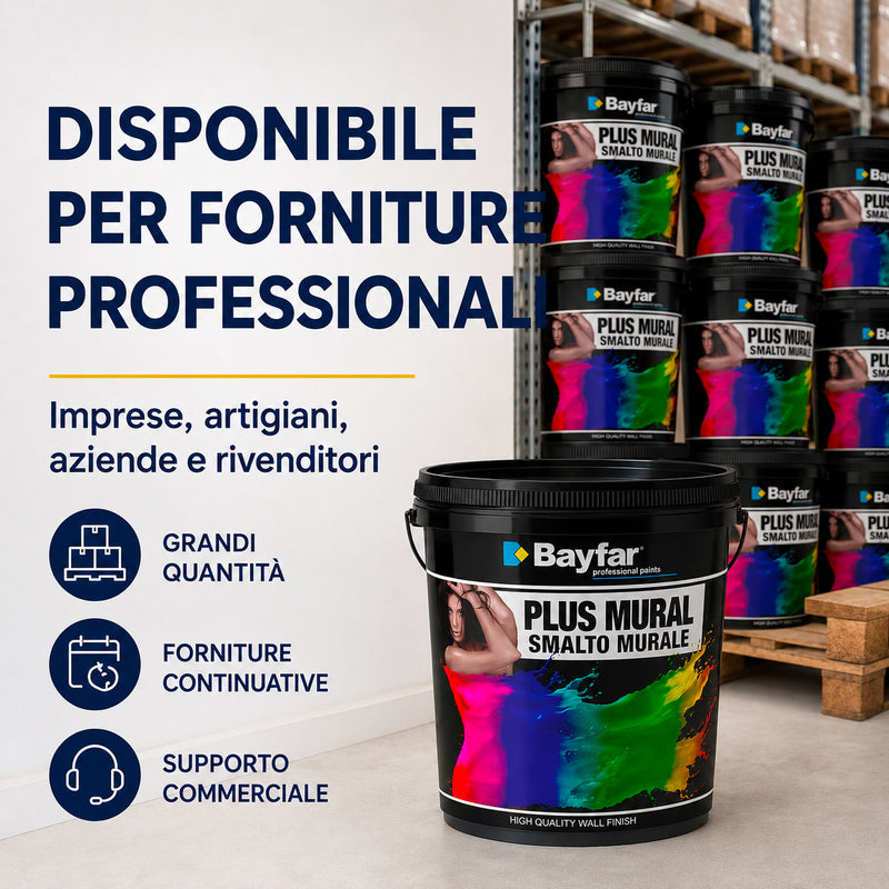 Bayfar PlusMural disponibile per forniture professionali imprese aziende e rivenditori