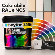 Bayfar SA600 pittura colorabile RAL e NCS con sistema tintometrico