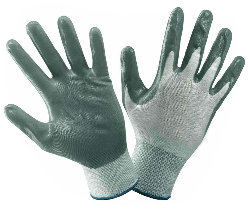 Guanti da Lavoro in Nitrile e Nylon: Precisione, Grip e Protezione Certificata