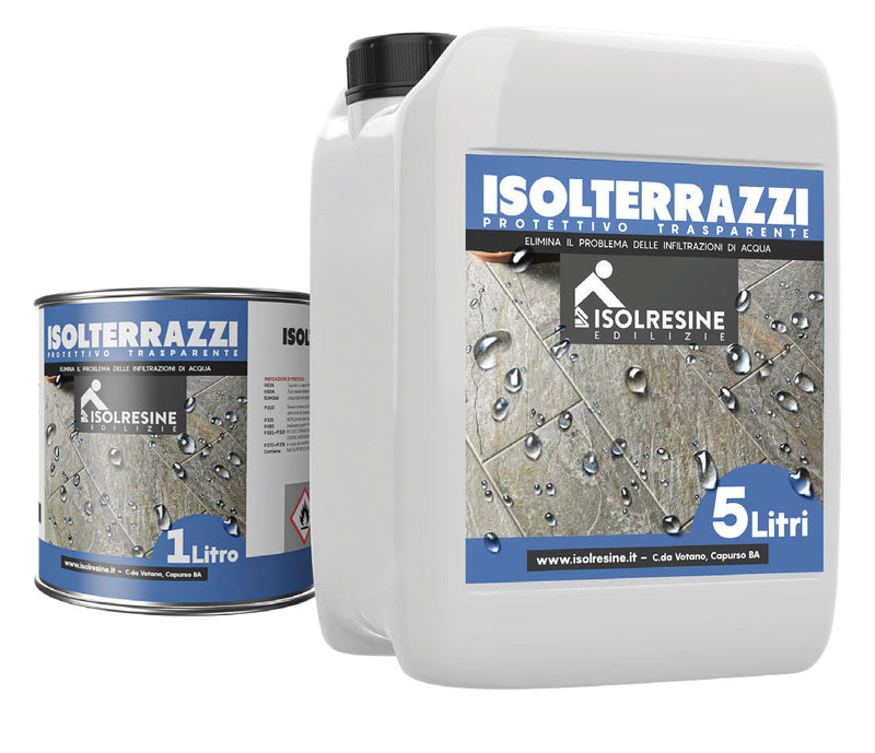 Impermeabilizzante trasparente per terrazzo e balcone - Isolterrazzi di Isolresine