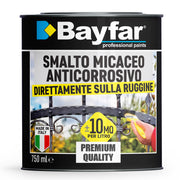 Smalto ferromicaceo antiruggine antracite nero canna di fucile grana fine antichizzato vernice ferromicaceo anti ruggine