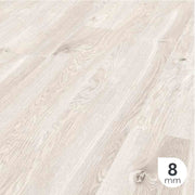 Pavimento in laminato da 8 mm Baufloor Oceano, tonalità grigio per interni moderni e luminosi