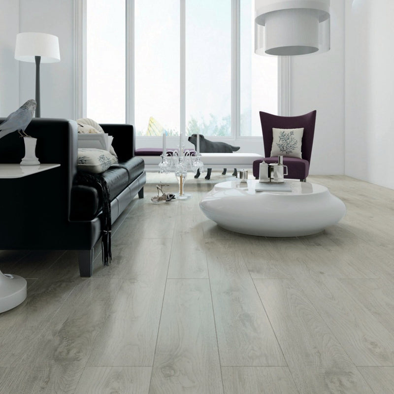 Pavimento SPC Baufloor Mirto 7 mm in ambientazione ufficiale Baufloor