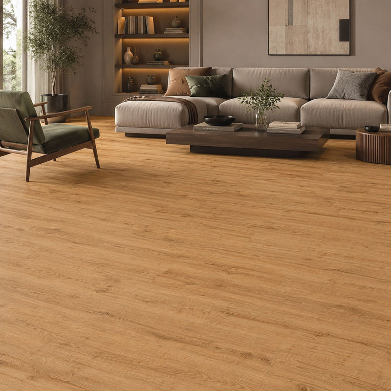 Pavimento SPC Effetto Legno Baufloor Tulipano 5 mm con Materassino Integrato