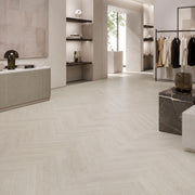 Pavimento SPC spina di pesce Baufloor Loom per showroom negozi e ambienti professionali