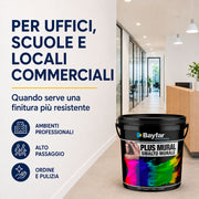 Smalto murale Bayfar PlusMural per uffici scuole e locali commerciali
