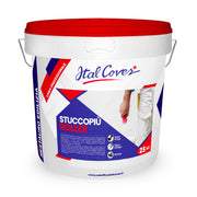 Pallet StuccoPiù Roller Italcover 25 kg - Stock 11 Pezzi - Rasante Murale Pronto Uso per Rullo - Gruppo Sammarro