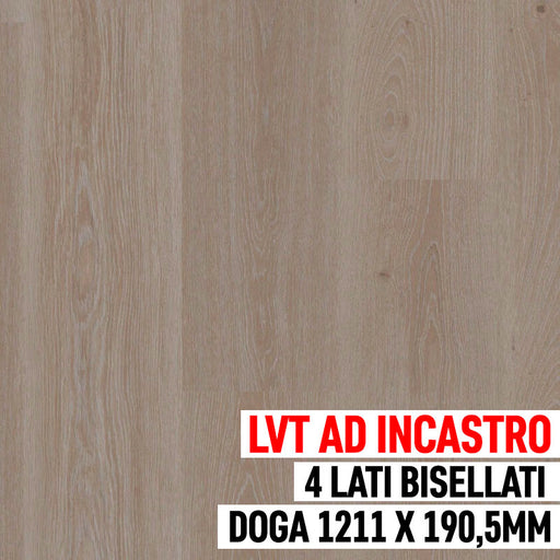 Pavimento in LVT ad incastro Click, Highland Oak TAUPE - Tarkett Starfloor Click Solid 55