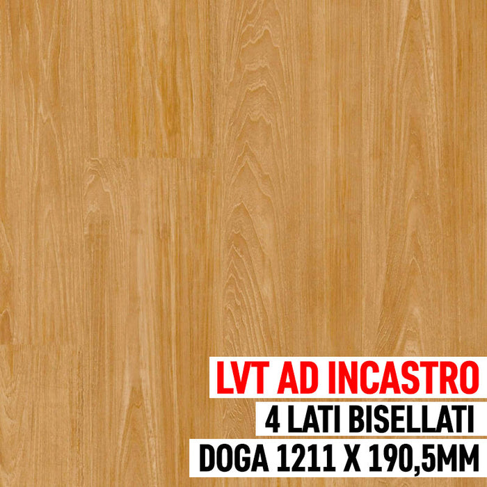 Pavimento in LVT ad incastro Click, Patina Ash WARM NATURAL - Tarkett Starfloor Click Solid 55