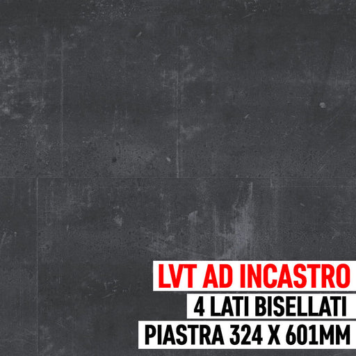 Pavimento in LVT ad incastro Click, Composite BLACK - Tarkett Starfloor Click Solid 55
