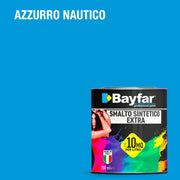 Vernice per ferro e legno adatto per esterno e interno, formato da 750ML e da 2,5L Azzurro nautico