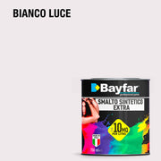 Vernice per ferro e legno adatto per esterno e interno, formato da 750ML e da 2,5L bianco