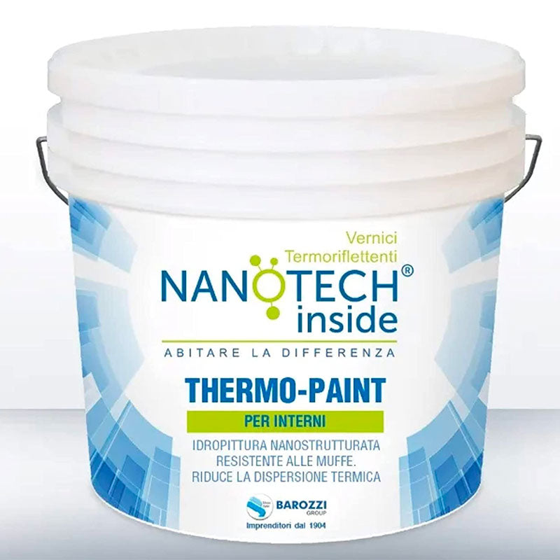 Pittura Antimuffa Termica Isolante traspirante bianco - THERMO-PAINT
