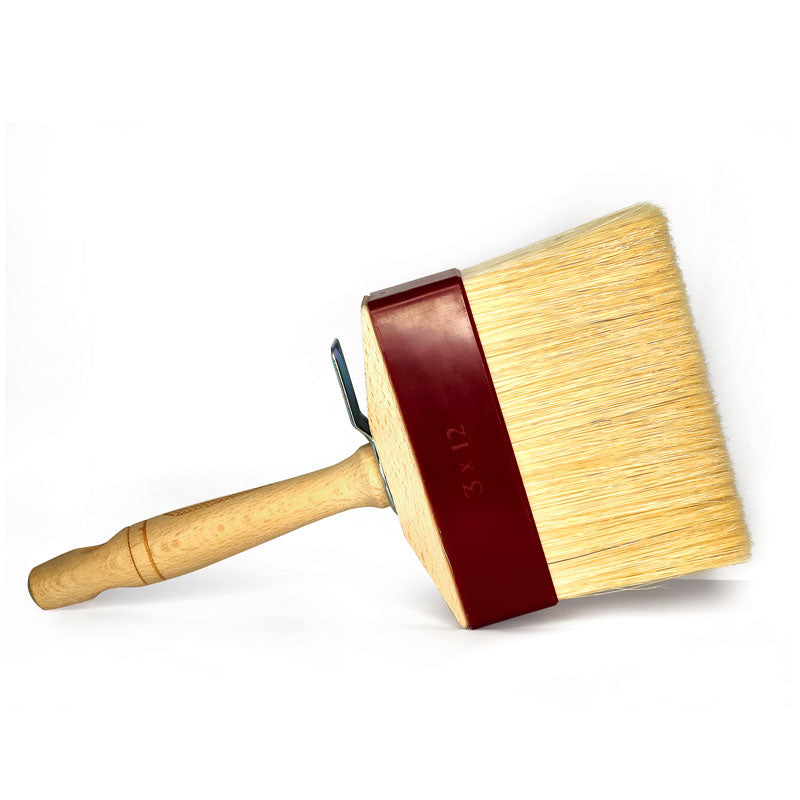 Pennello setola bionda Manico in Legno 30x120 - Boldrini Premium 398
