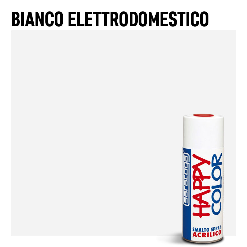 Bomboletta Spray Saratoga Happy Color Bianco Elettrodomestico