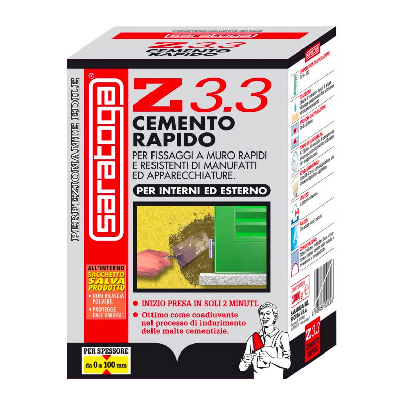 Cemento a presa rapida Saratoga Z3.3 - 1kg
