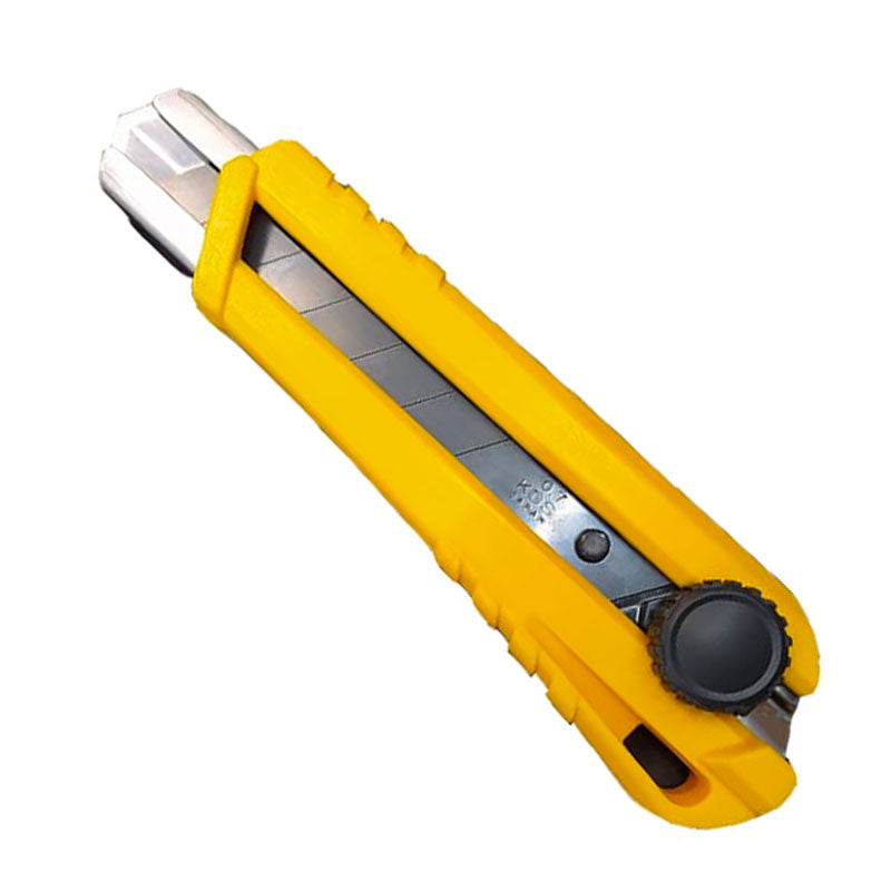Cutter taglierino da 25mm con manico in plastica e guida in acciaio